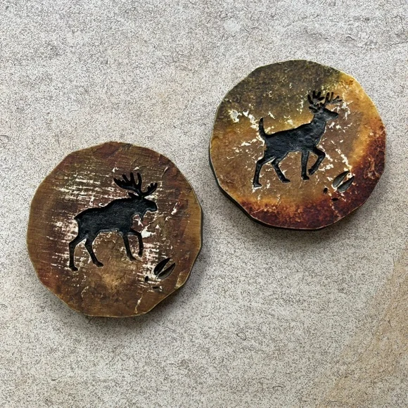 Rustic Primitive Coasters - Picture 1 of 8